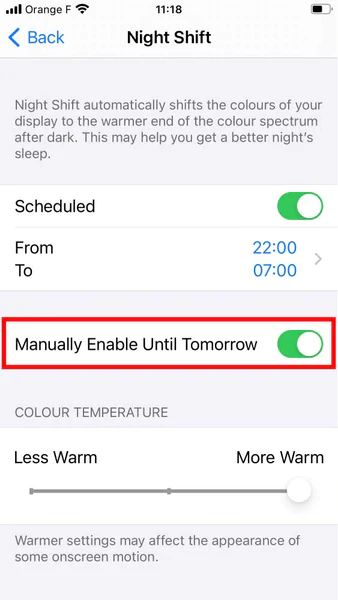 How to Turn Off Blue Light on iPhone