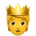 Face with hand over mouth