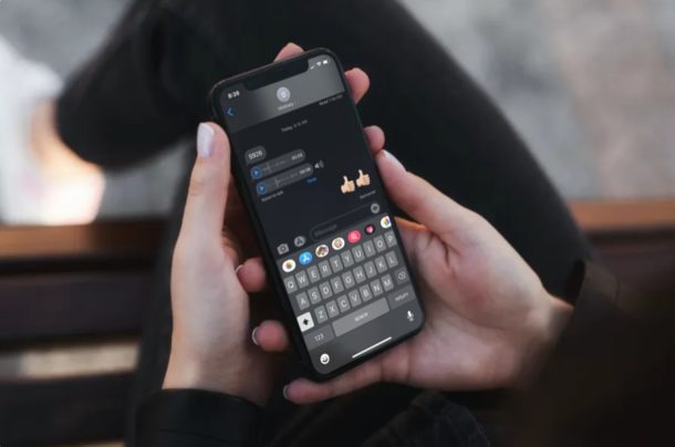 how to save Audio Messages on iPhone
