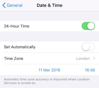 Adjust the Date and Time