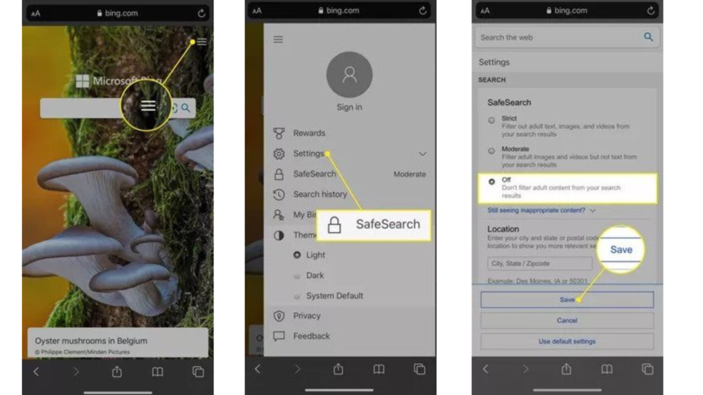 How to Turn Off Safesearch on iPhone