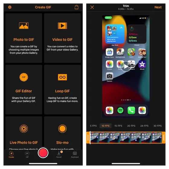 how to make a GIF on iPhone