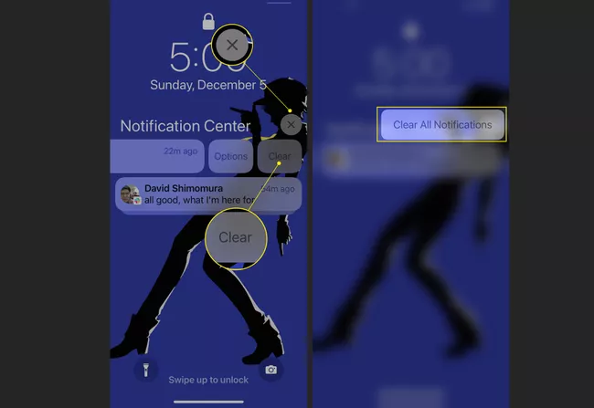 how to see deleted notifications on iPhone