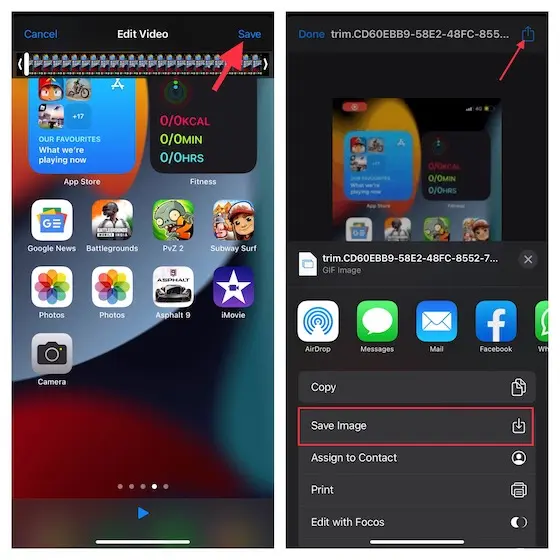 how to make a GIF on iPhone