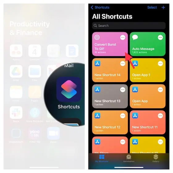 how to make a GIF on iPhone