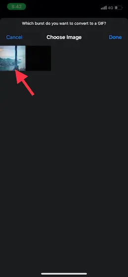how to make a GIF on iPhone