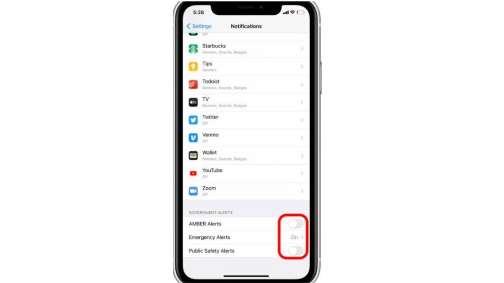 How To Turn Off Emergency Alerts On iPhone 