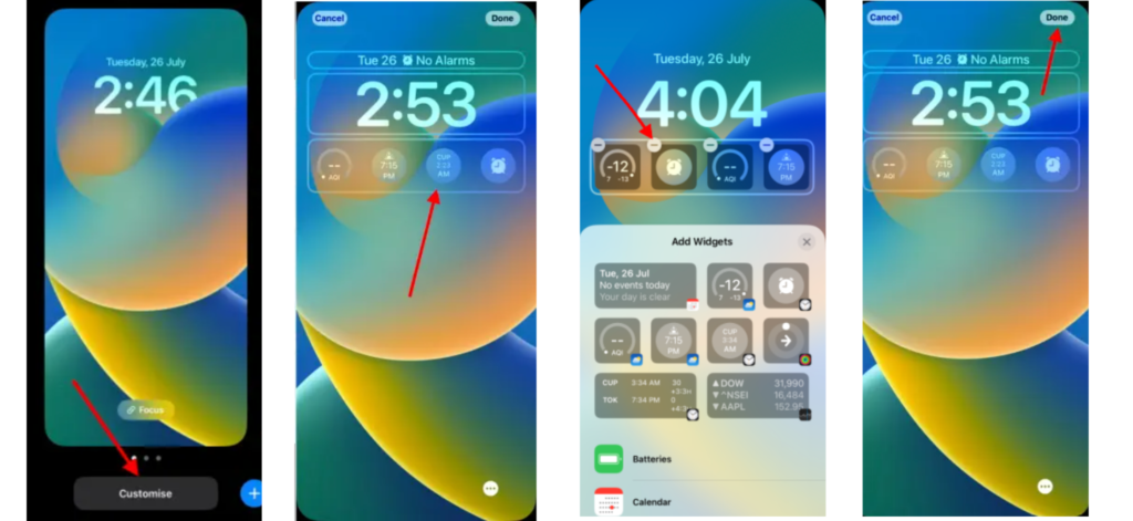 How to Add Widgets to iPhone Lock Screen in iOS 16