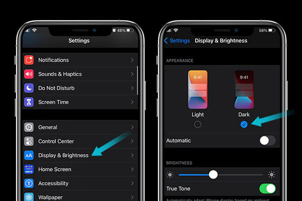 Set Dark Mode; Why is my iPhone Battery Draining so Fast? Reasons and Fixes