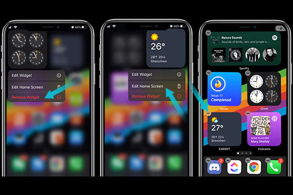 Get Rid of Widgets; Why is my iPhone Battery Draining so Fast? Reasons and Fixes