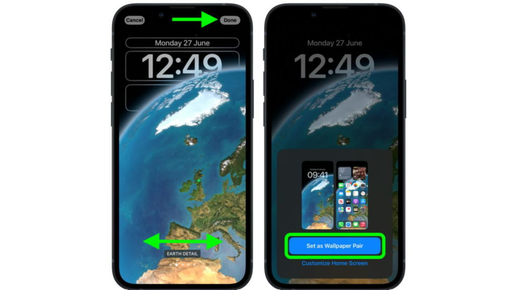 How to Set a Dynamic Astronomy Lock Screen Wallpaper in iOS 16