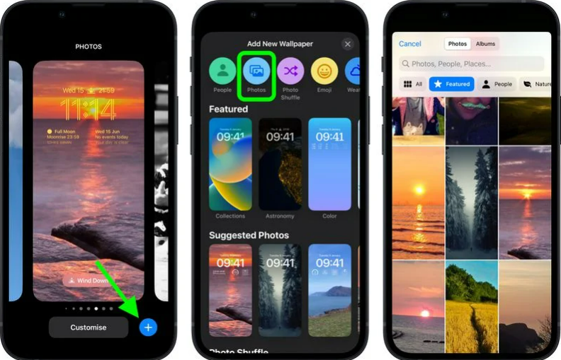 How to Style Your Lock Screen Picture in iPhone in iOS 16