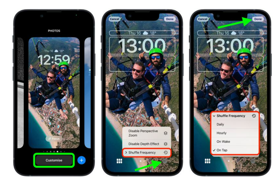 How to Shuffle Between Photos on Your iPhone's Lock Screen in iOS 16