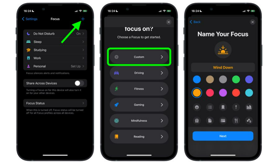 How to Link an Apple Watch Face to a Focus Mode in iOS 16
