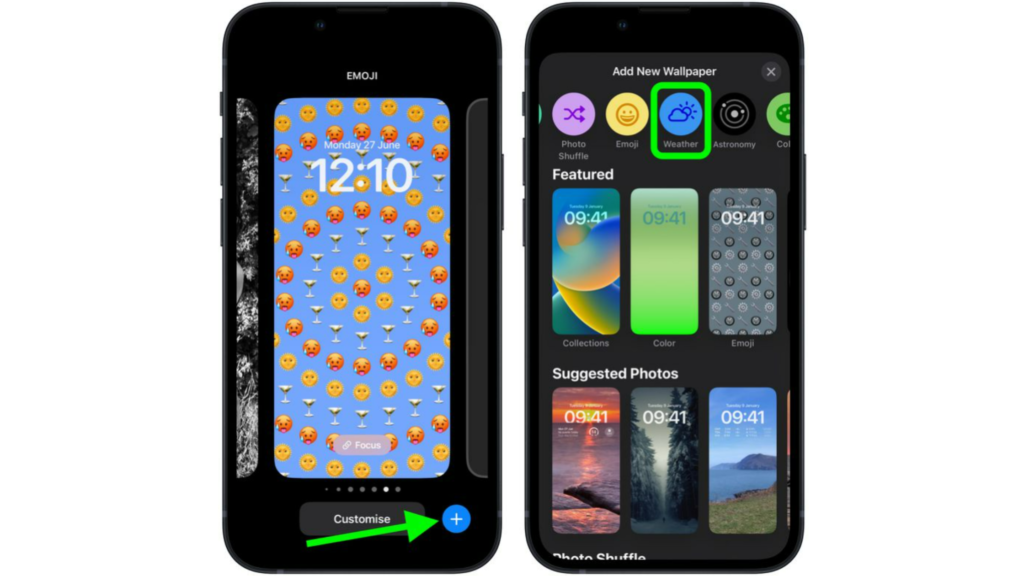 How to Set a Dynamic Weather Lock Screen Wallpaper in iOS 16