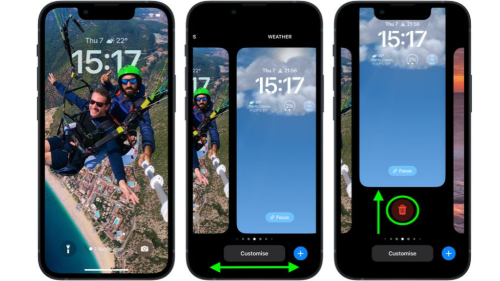 How to Delete a Lock Screen Wallpaper in iOS 16