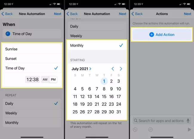 Schedule a Text on iPhone