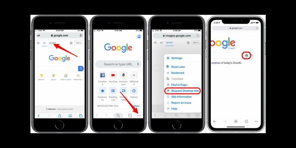 Reverse Image Search on iPhone