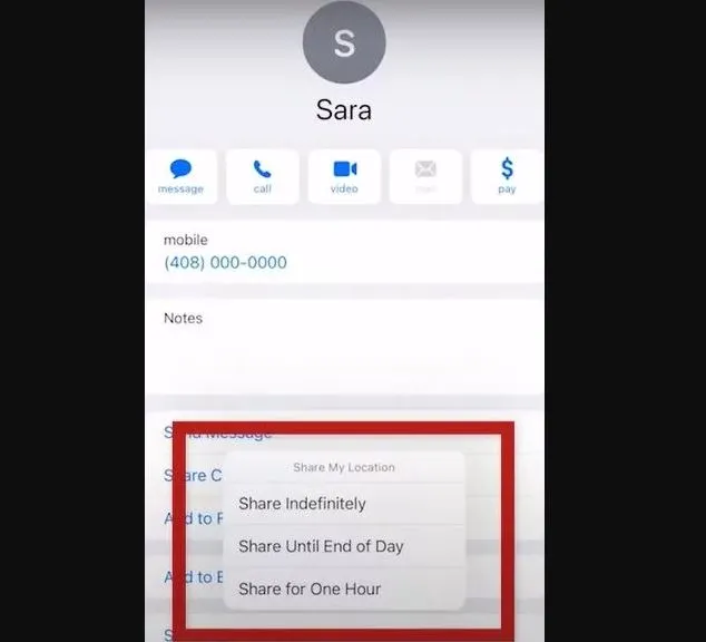 How to Share Location on iPhone