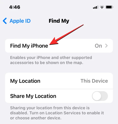 Find my iCloud: Turn off Find My iPhone from iCloud