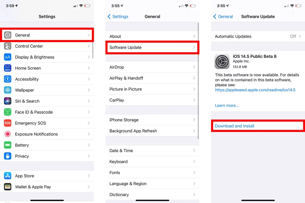 How to Connect AirPods to iPhone: Update your iPhone