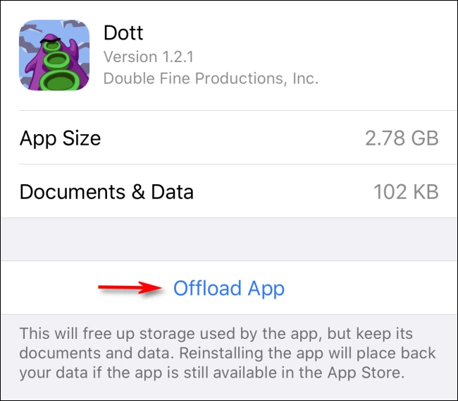 What Does Offload App Mean on Apple Devices