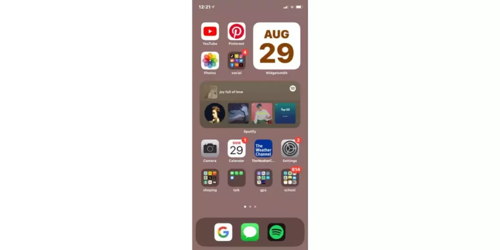 iOS 15 Home Screen Ideas