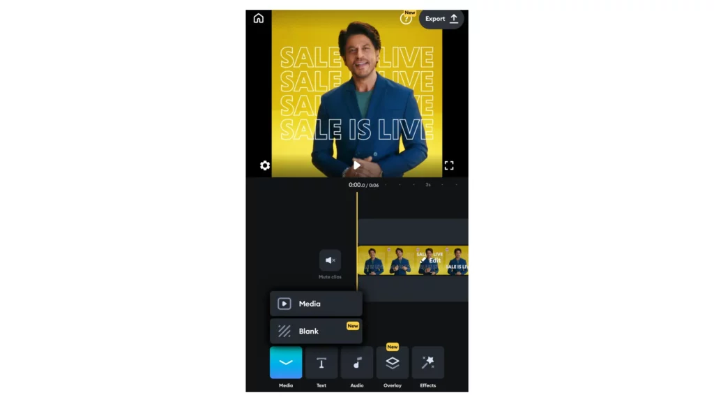 Selecting a video to merge with splicer App; How to Combine Videos on iPhone to Elevate Visuals