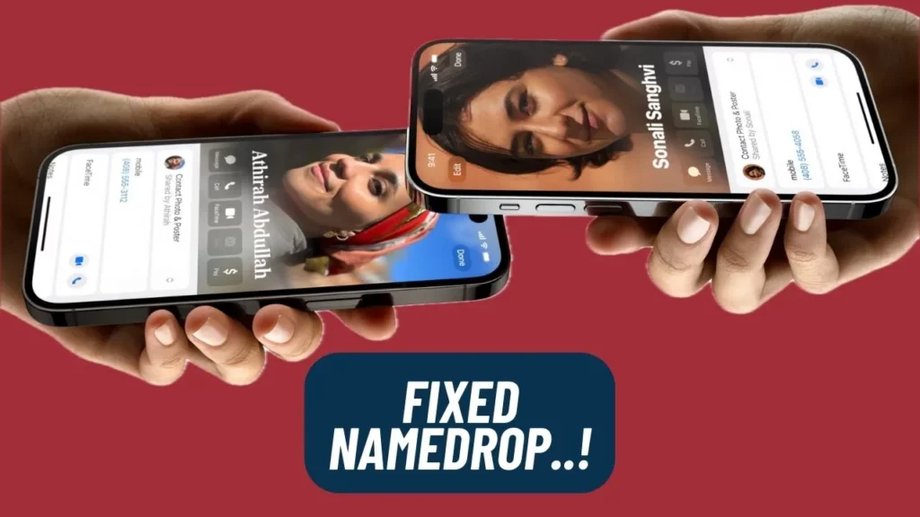 How to Fix Namedrop Not Working in iOS 17 | Know in Detail