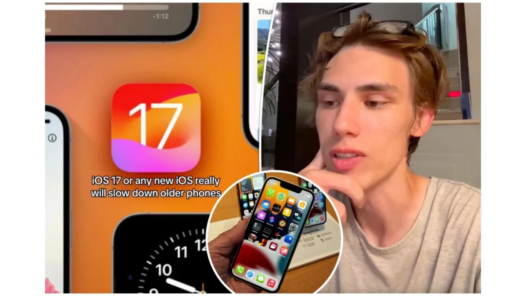 Tyler Morgan, a former Apple sales specialist; iOS 17 Issues in iPhone 13